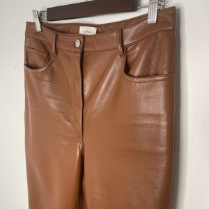 Aritzia Wilfred Melina Pant Brown Size 10